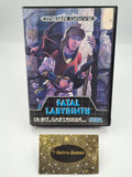 Sega Mega Drive Spiel Fatal Labyrinth mit OVP und Anleitung Multilingual - T-Retro-Games 