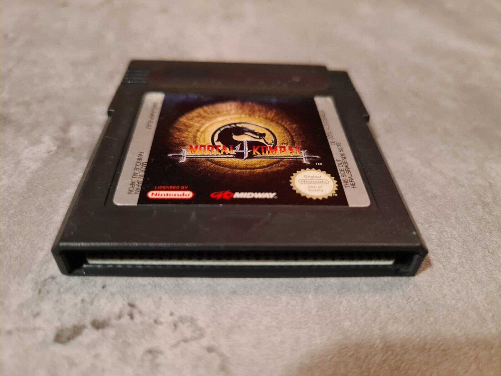 Nintendo Game Boy Color Mortal Kombat 4 Modul EUR - T-Retro-Games 