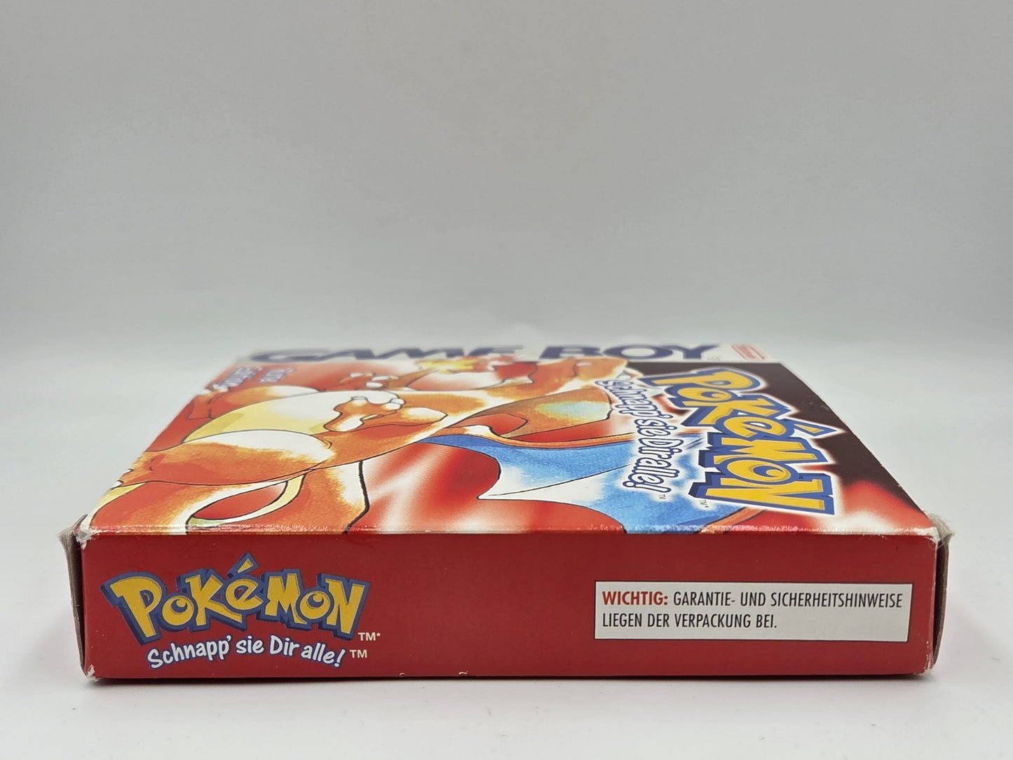 Nintendo Game Boy Classic Pokemon Rote Edition mit OVP und Anleitung NOE