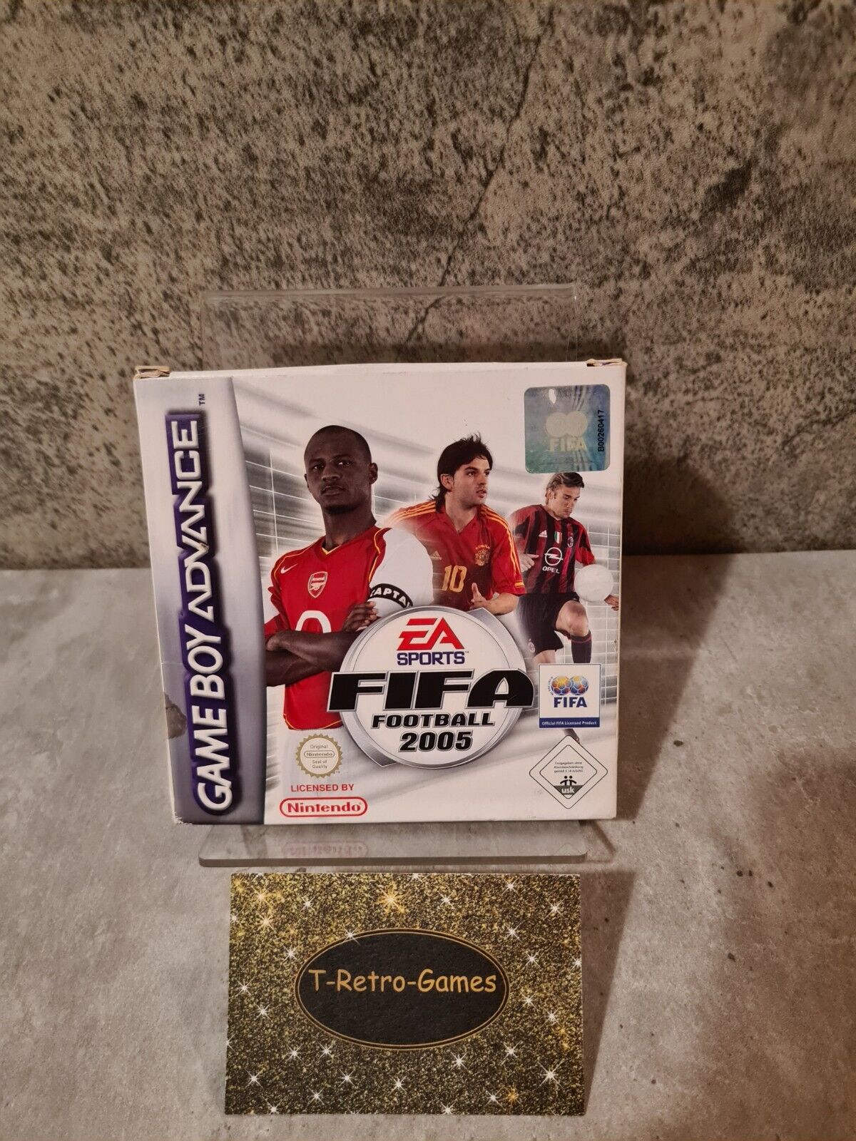 Nintendo Gameboy Advance Fifa Football 2005 mit OVP und Anleitung NOE - T-Retro-Games 