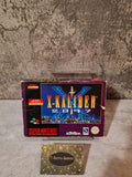 SNES Super Nintendo X-Kaliber 2097 mit OVP und Anleitung EUR - T-Retro-Games 