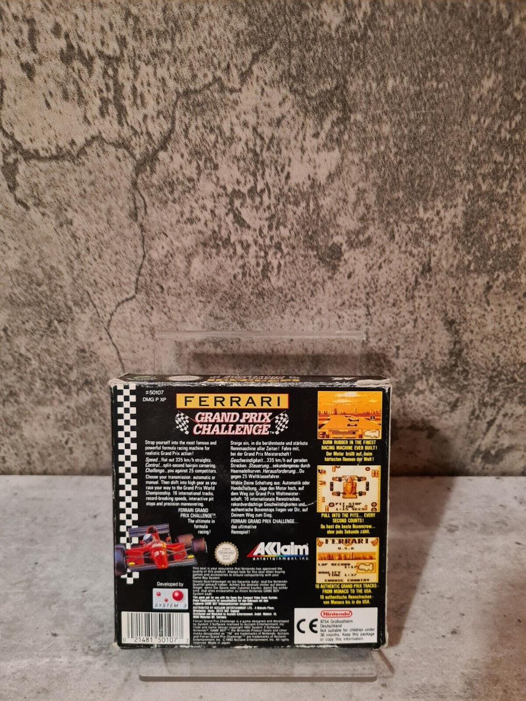 Nintendo Game Boy Classic Ferrari Grand Prix Challenge mit OVP und Anleitung NOE - T-Retro-Games 