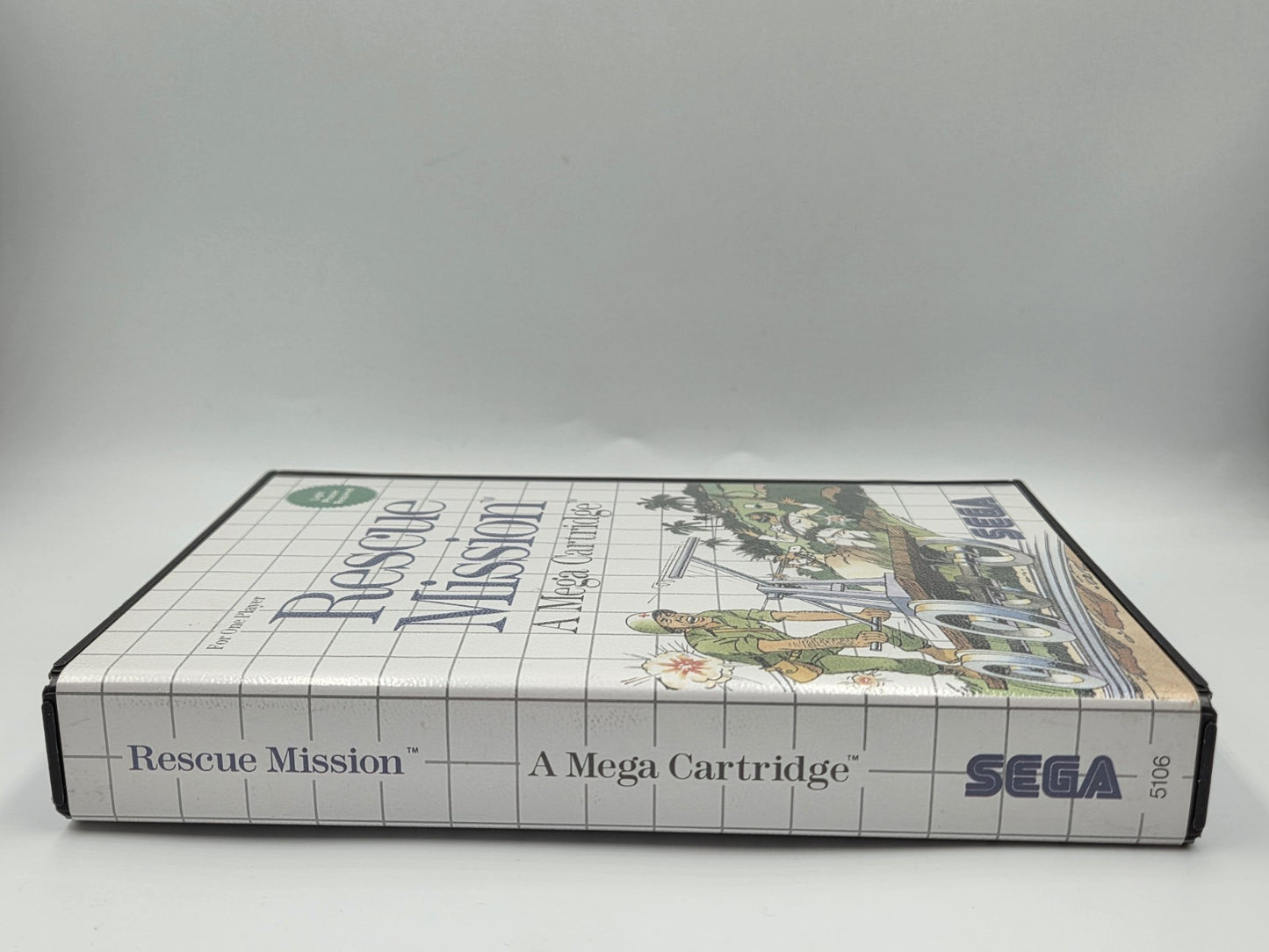 Sega Master System Rescue Mission mit OVP und Anleitung Multilingual 