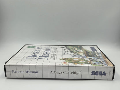 Sega Master System Rescue Mission mit OVP und Anleitung Multilingual 