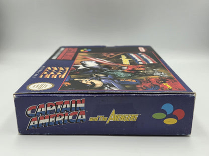 SNES Super Nintendo Captain America and The Avengers mit OVP und Anleitung EUR