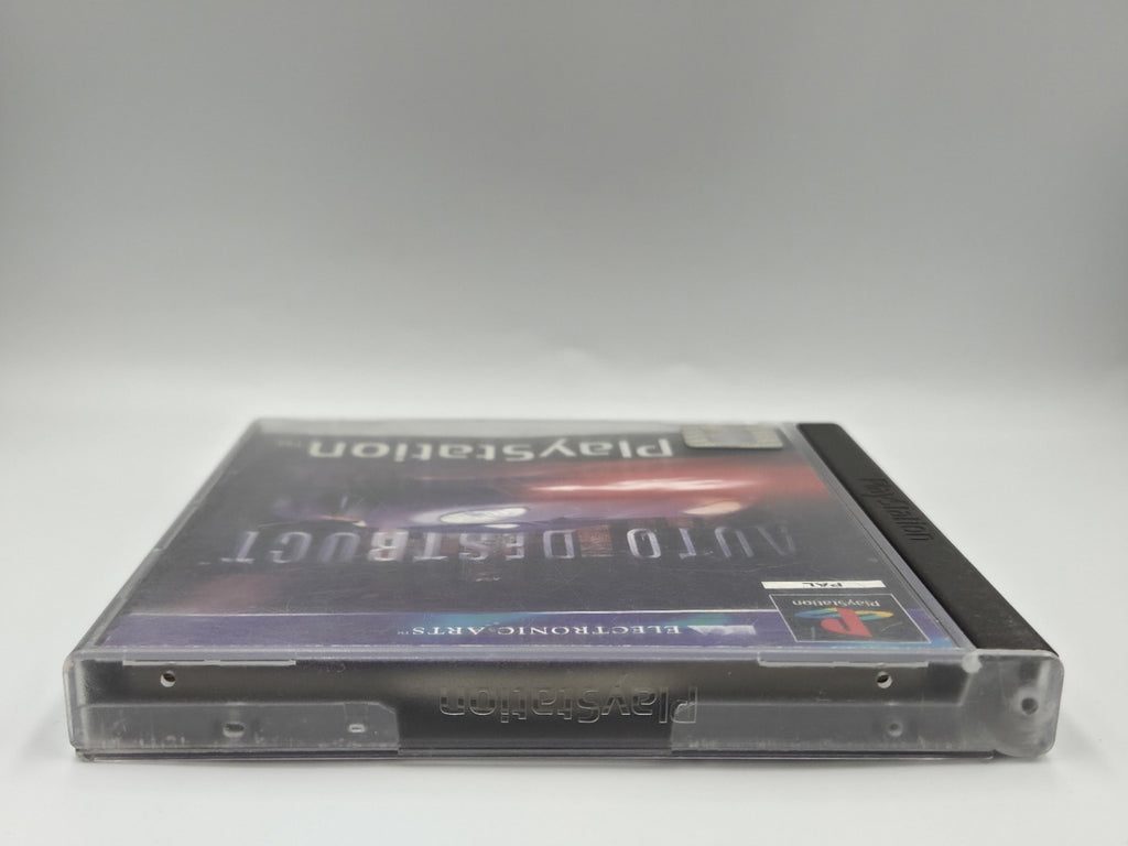 PS1 Playstation 1 Spiel Auto Destruct mit OVP und Anleitung Multilingual