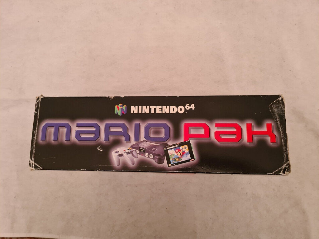 N64 Nintendo 64 Mario Pak Konsole Console OVP - T-Retro-Games 