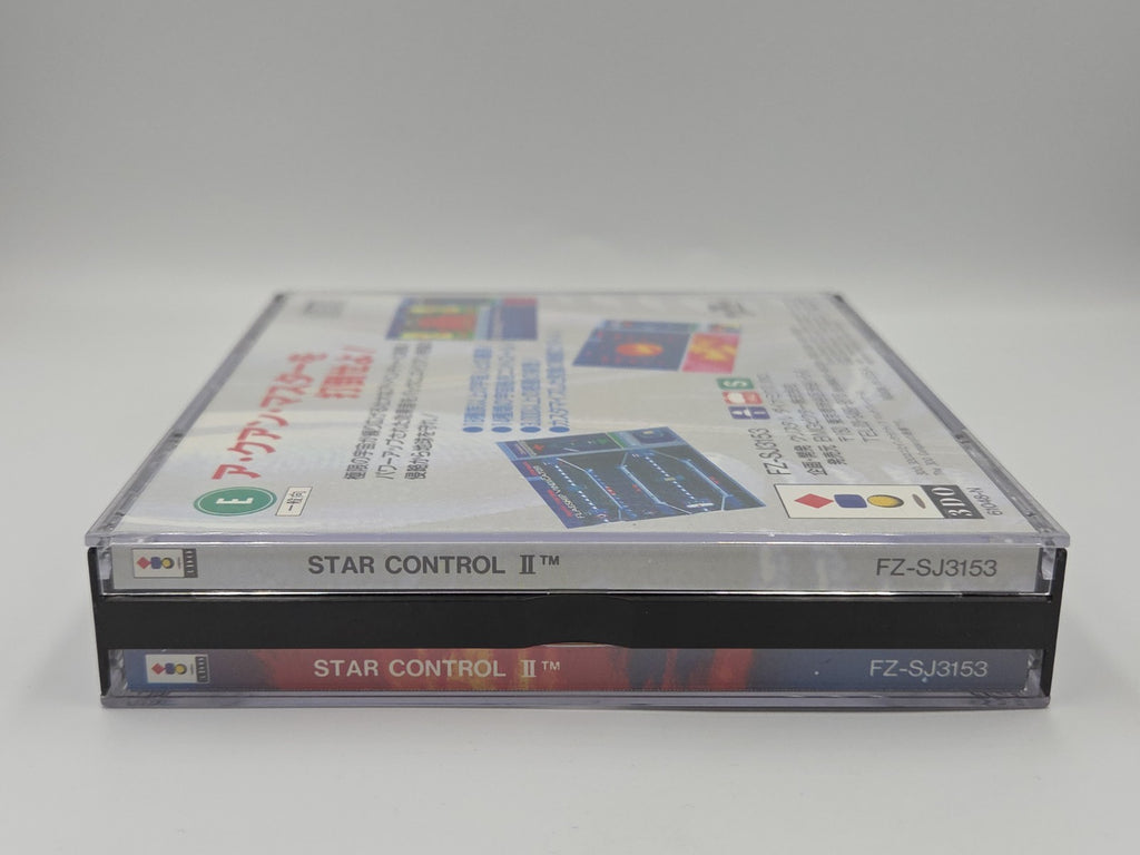 3DO Spiel Star Control II mit OVP und Anleitung Japan 2 Discs
