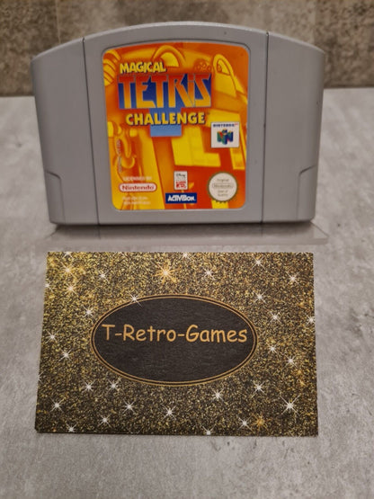 N64 Nintendo 64 Magical Tetris Challenge Modul EUR - T-Retro-Games 