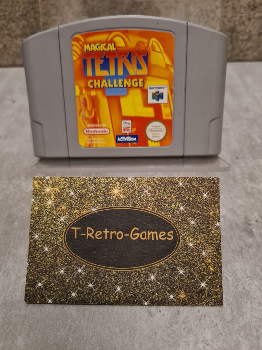 N64 Nintendo 64 Magical Tetris Challenge Modul EUR - T-Retro-Games 