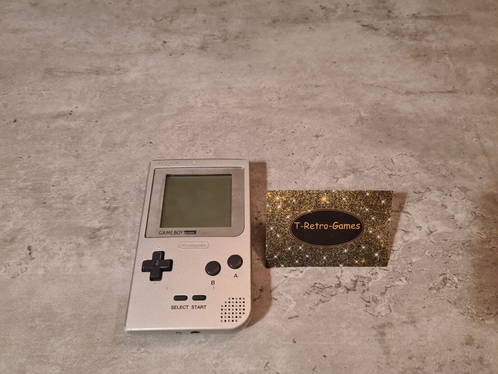 Game Boy Pocket Silber Silver Konsole Console - T-Retro-Games 