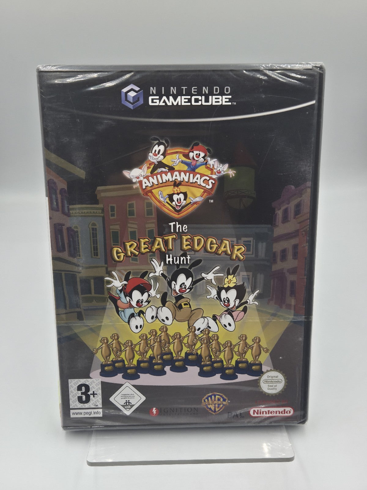 Nintendo GameCube Spiel Animaniacs The Great Edgar Hunt EUR Sealed Neu NEW