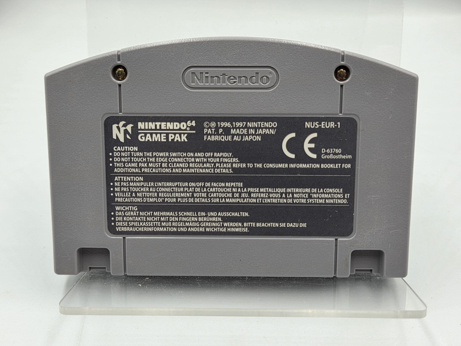 N64 Nintendo 64 Top Gear Rally 2 Modul EUR