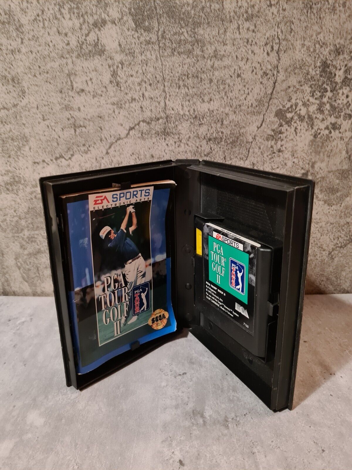 Sega Genesis Spiel PGA Tour Golf II mit OVP und Anleitung USA - T-Retro-Games 