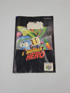 N64 Nintendo 64 Bomberman Hero mit OVP und Anleitung NOE