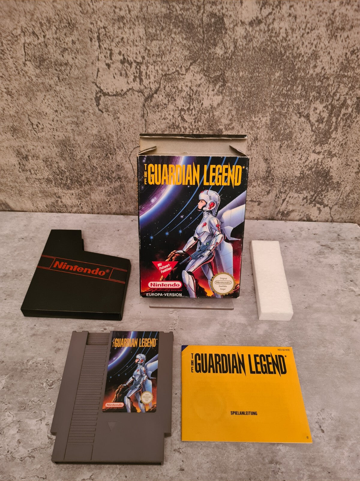  NES The Guardian Legend mit OVP und Anleitung NOE