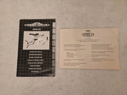 Sega Mega Drive Menacer Light Gun Zapper OVP 1992 