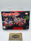 SNES Super Nintendo Ogre Battle mit OVP und Anleitung + Karten NTSC-USA - T-Retro-Games 