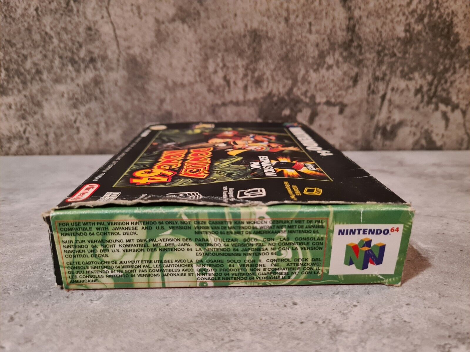 N64 Nintendo 64 Donkey Kong 64 mit OVP und Anleitung EUR - T-Retro-Games 