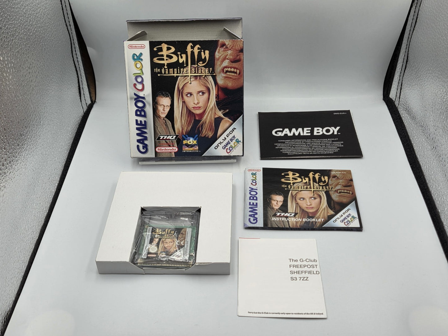 Nintendo Game Boy Color Buffy The Vampire Slayer mit OVP und Anleitung EUR