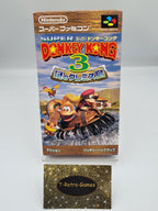 SFC Super Famicom Donkey Kong Country 3 mit OVP und Anleitung Japan - T-Retro-Games 