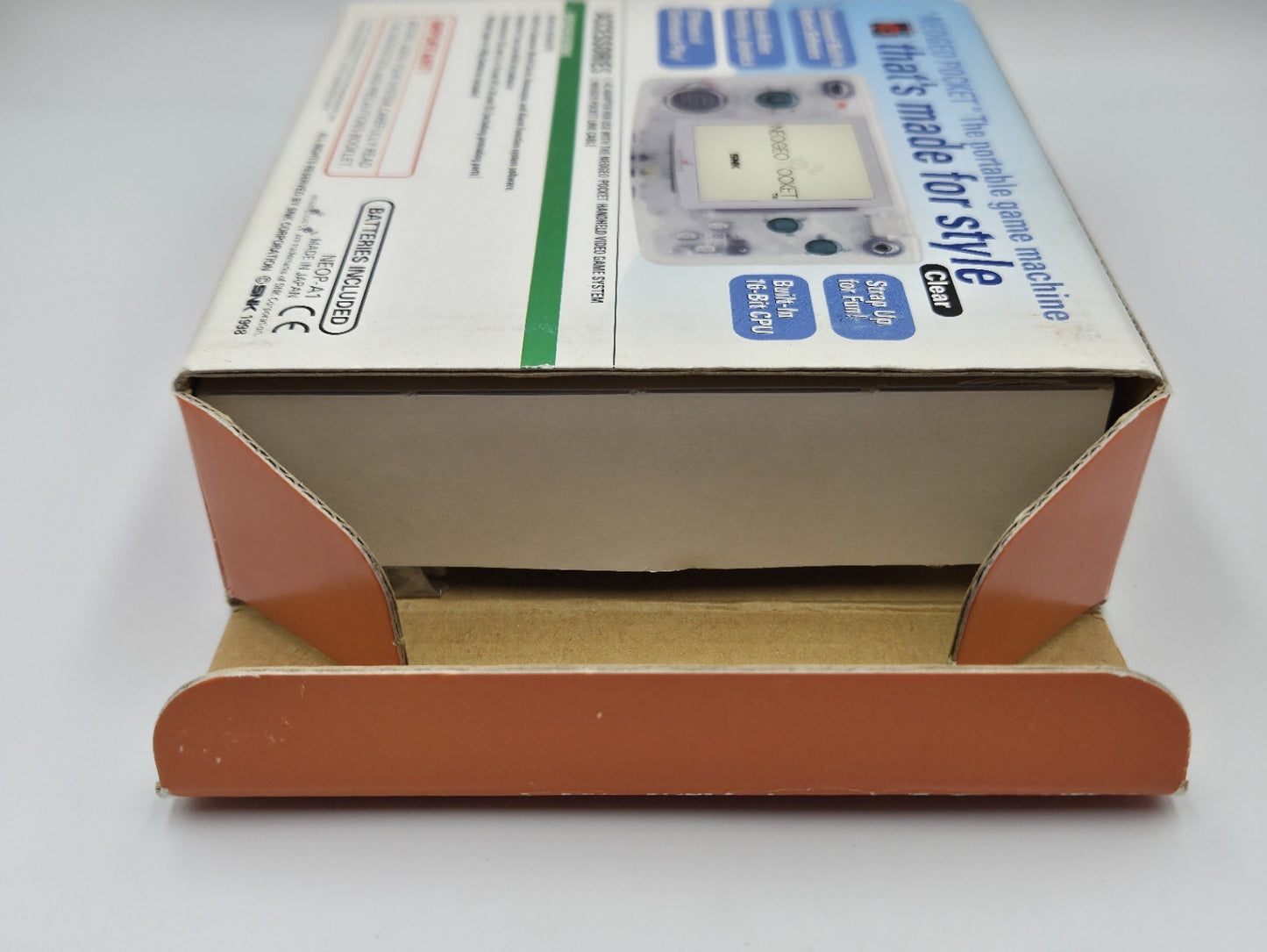 NeoGeo Pocket  SNK Clear Konsole Console Japan SNK OVP