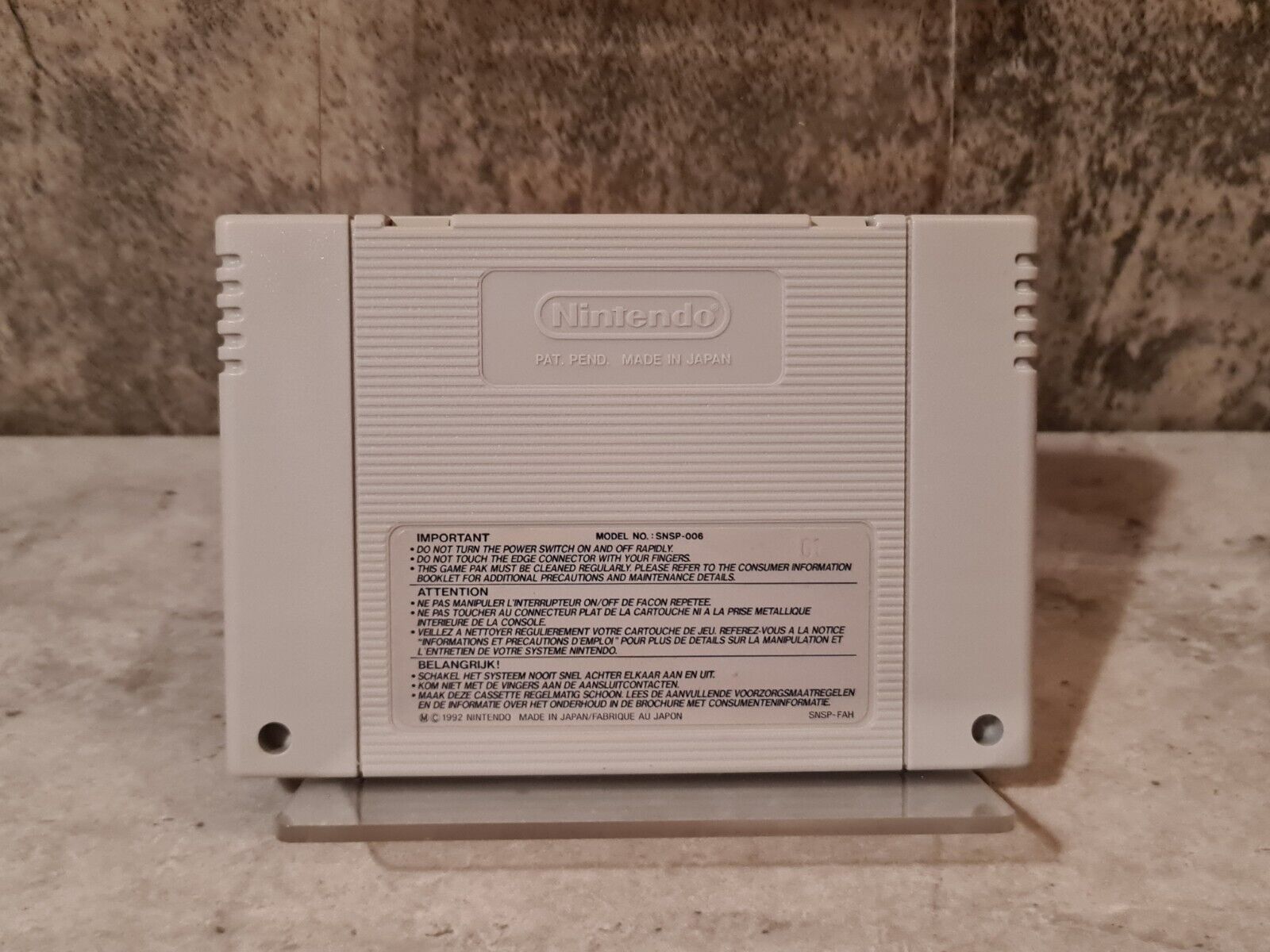 SNES Super Nintendo Super Mario Allstars Modul FAH - T-Retro-Games 