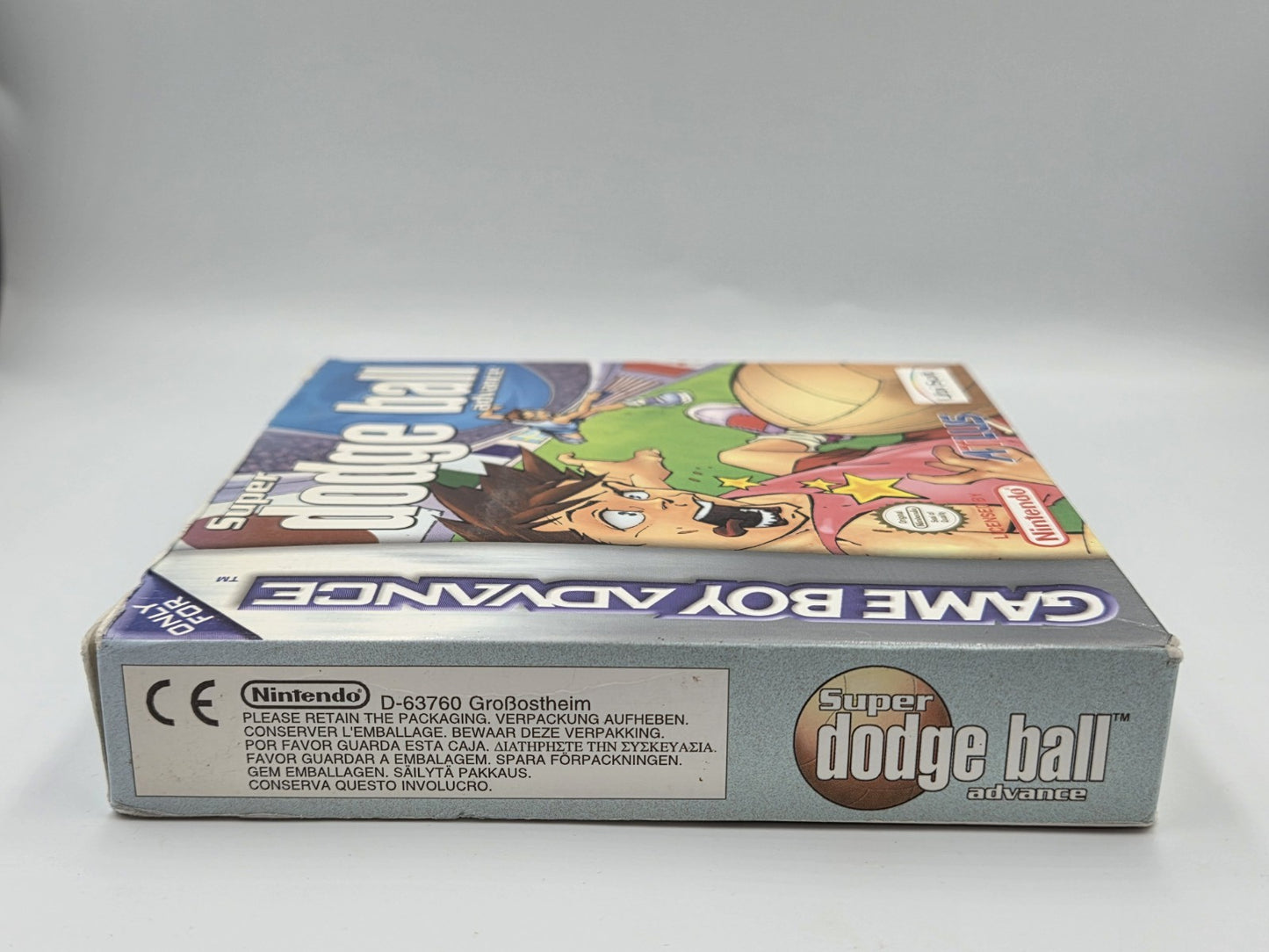 Nintendo Game Boy Advance Super Dodge Ball Advance mit OVP und Anleitung EUR