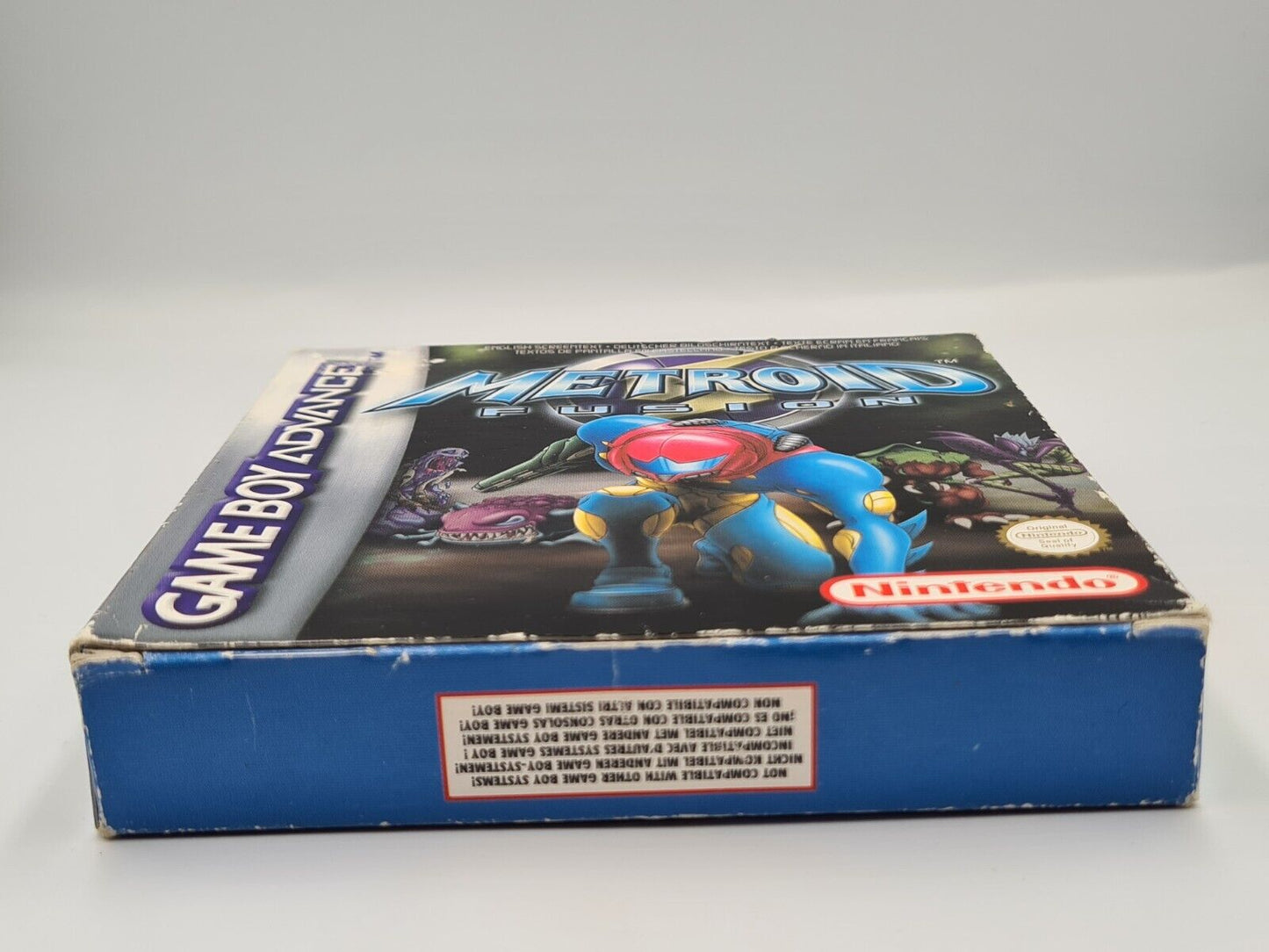 Nintendo Game Boy Advance Metroid Fusion mit OVP und Anleitung EUR - T-Retro-Games 