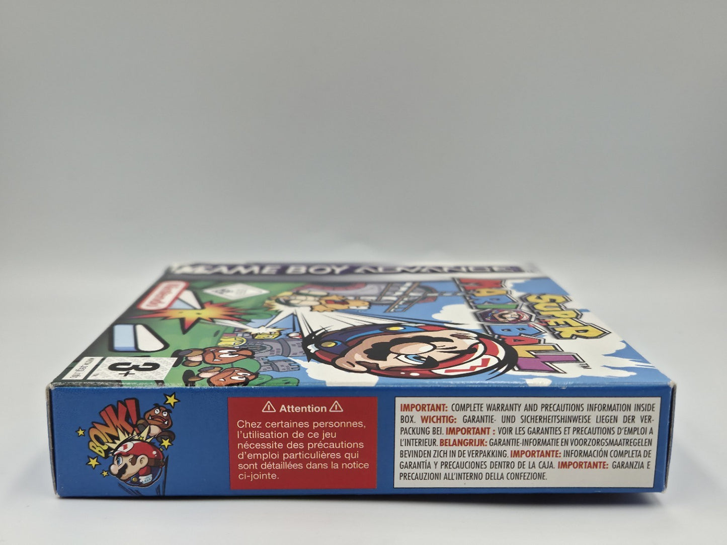 Nintendo Game Boy Advance Super Mario Ball mit OVP und Anleitung EUR