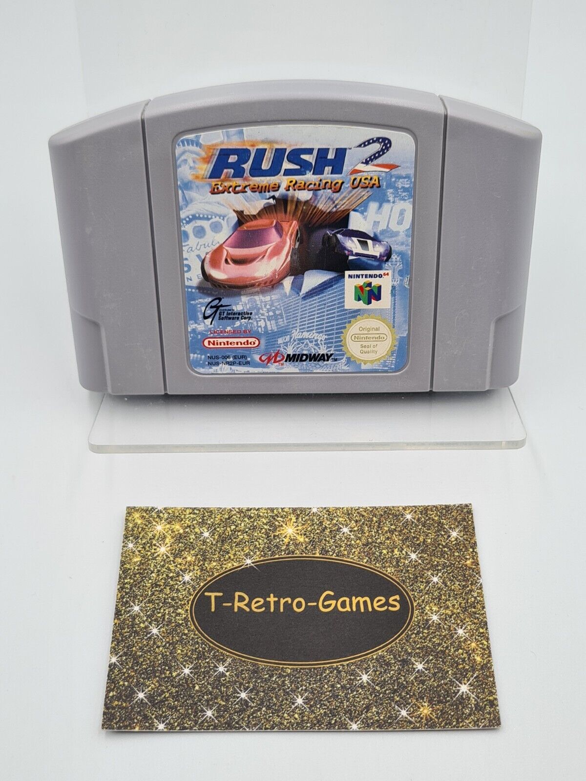 N64 Nintendo 64 Rush 2 Extreme Racing USA Modul EUR - T-Retro-Games 