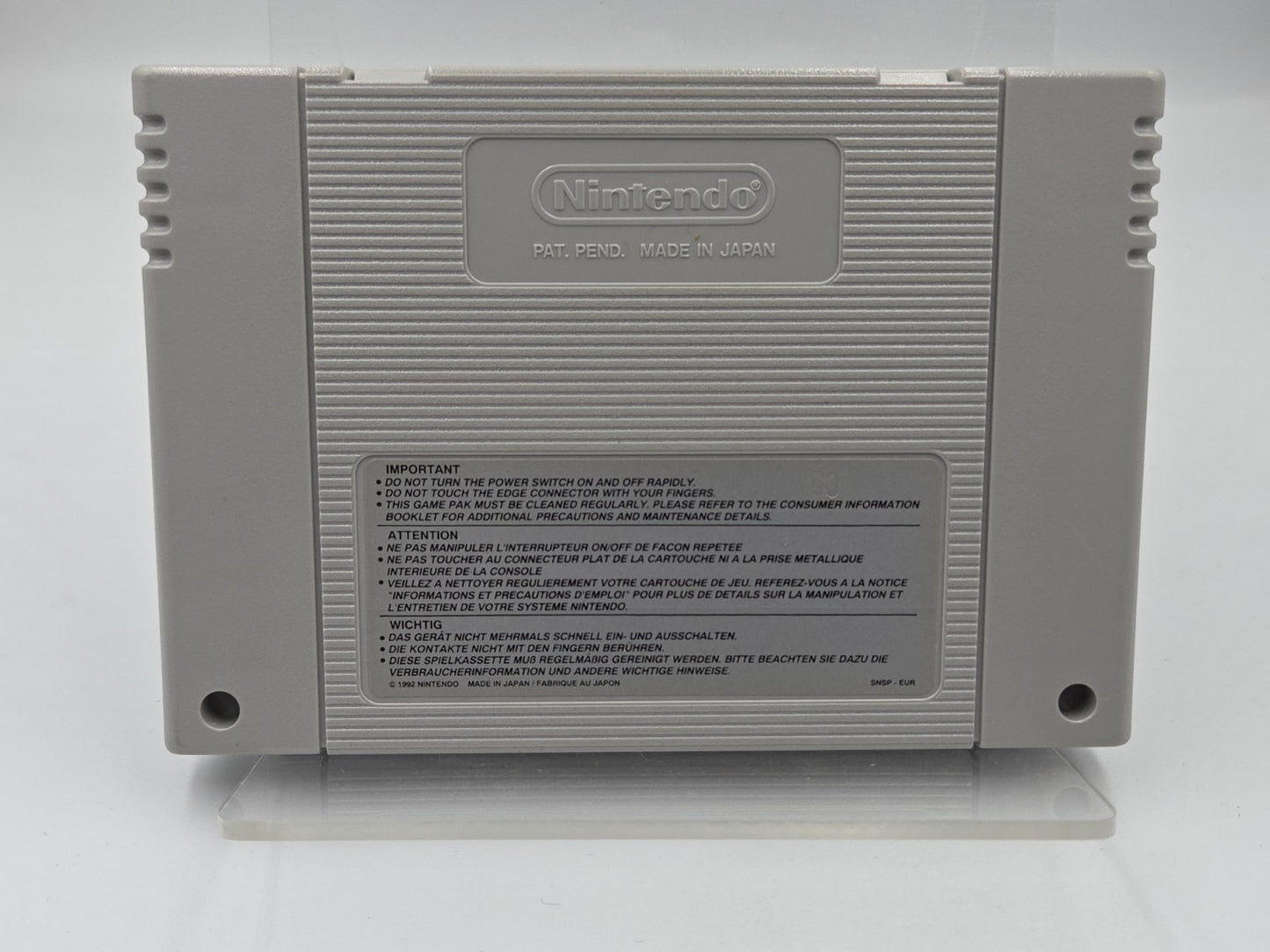 SNES Super Nintendo Spiel Lufia Modul NOE
