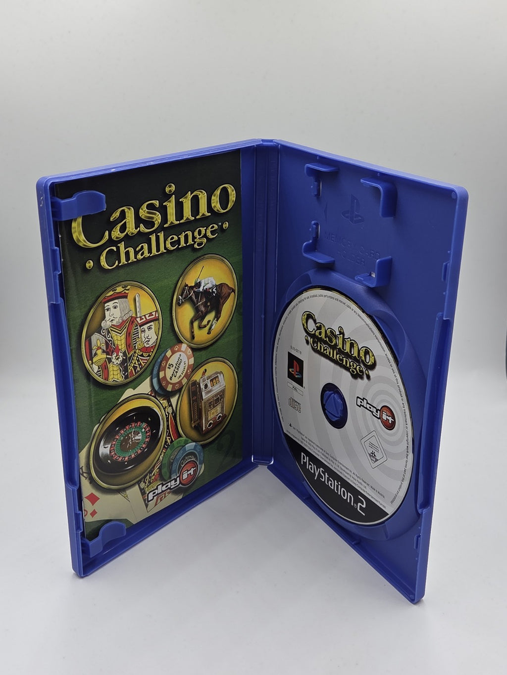 PS2 Playstation 2 Spiel Casino Challenge mit OVP und Anleitung Englisch