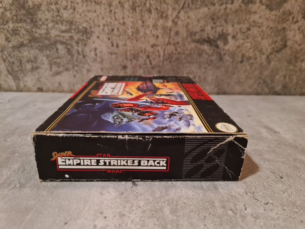 SNES Super Star Wars The Empire Strikes Back mit OVP und Anleitung NTSC USA - T-Retro-Games 