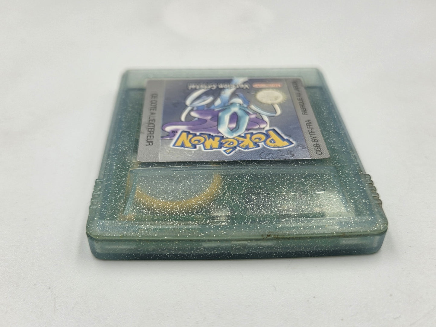 Nintendo Game Boy Color Spiel Pokemon Version Cristal FRA Modul speichert!
