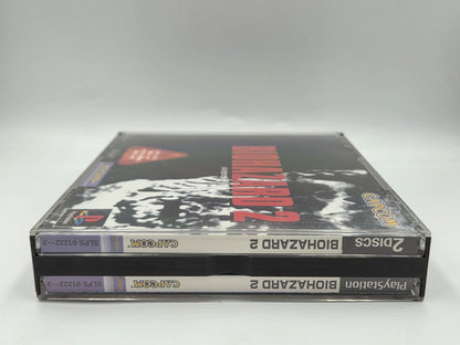 PS1 Playstation 1 BioHazard 2 mit OVP und Anleitung NTSC-J Japan 2 Discs