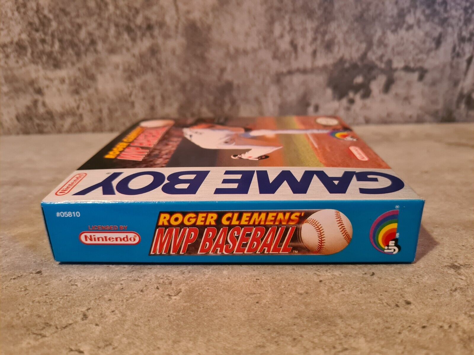 Nintendo Game Boy Classic Roger Clemens MVP Baseball mit OVP und Anleitung USA - T-Retro-Games 
