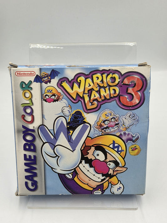 Nintendo Game Boy Color Wario Land 3 mit OVP und Anleitung EUR