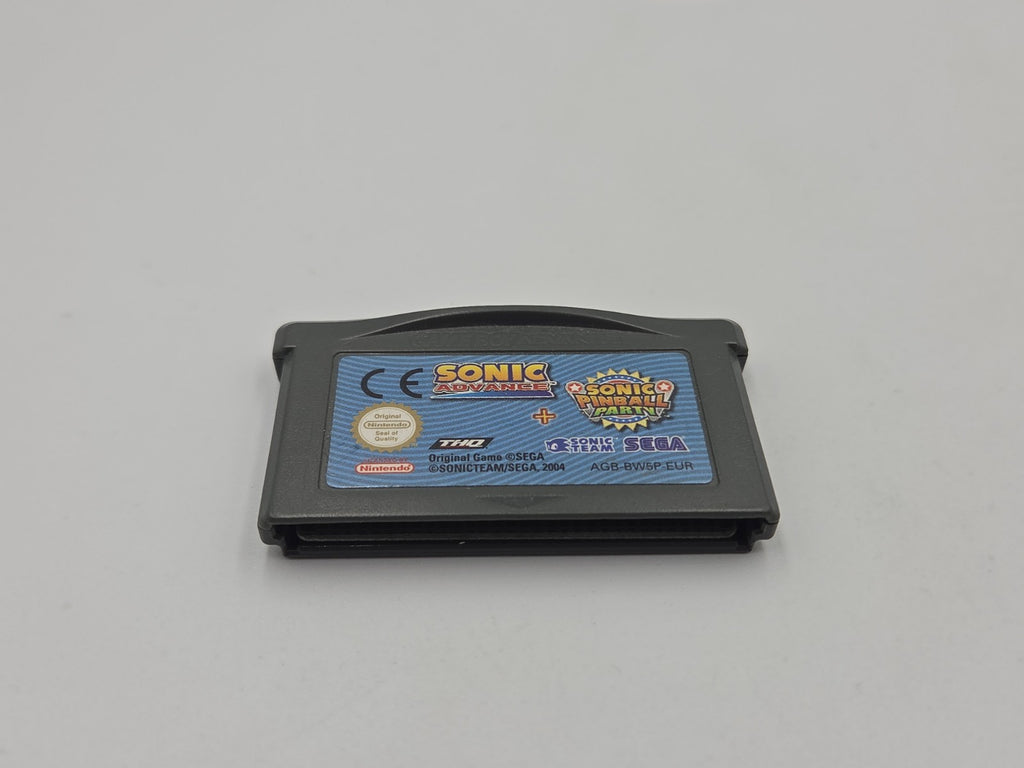 Nintendo Game Boy Advance Spiel Sonic Advance + Sonic Pinball Party Modul EUR