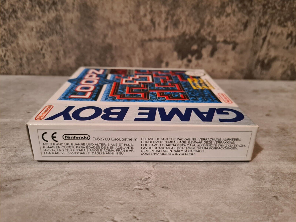 Nintendo Game Boy Classic Loopz mit OVP und Anleitung NOE - T-Retro-Games 