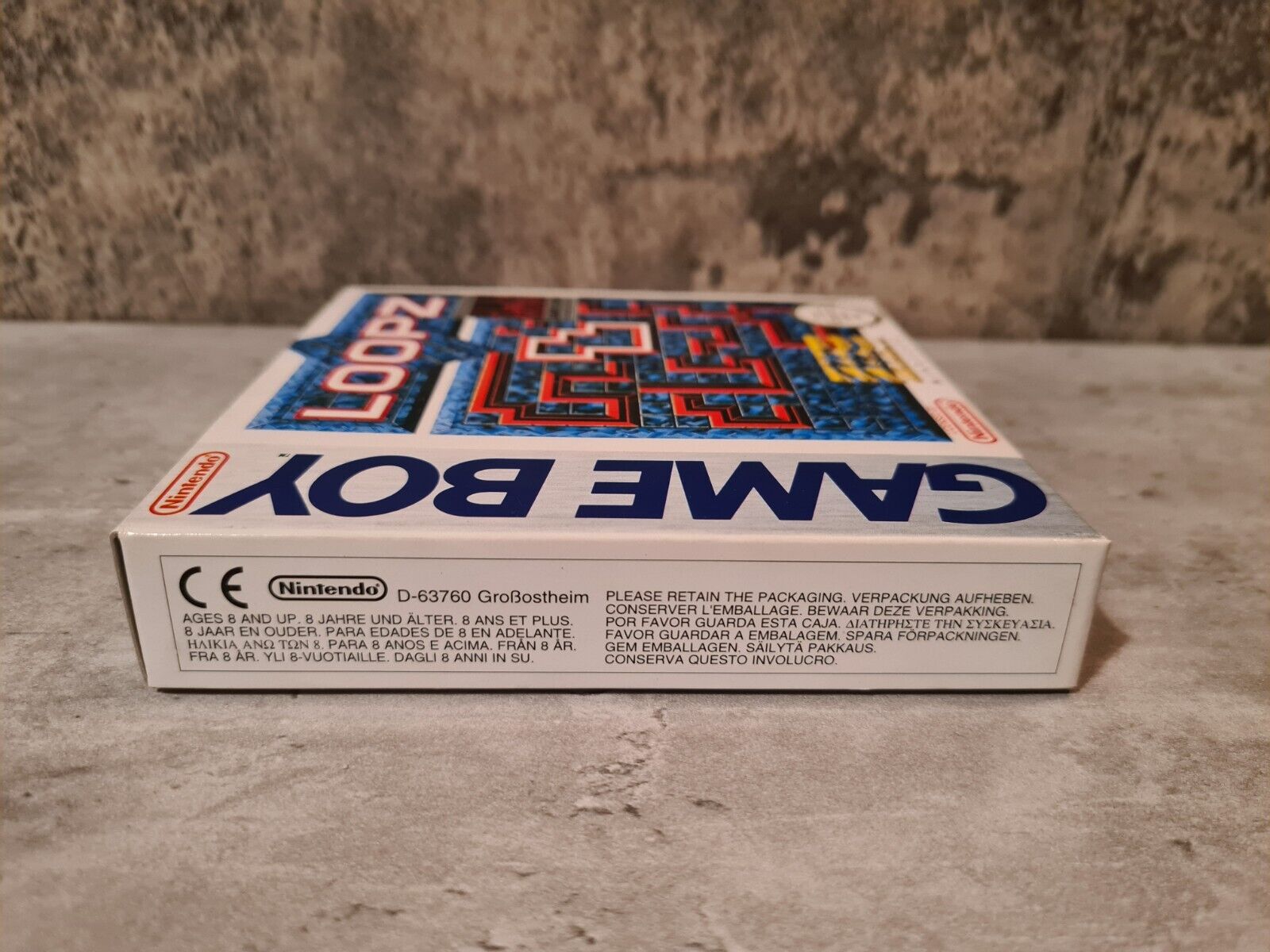 Nintendo Game Boy Classic Loopz mit OVP und Anleitung NOE - T-Retro-Games 