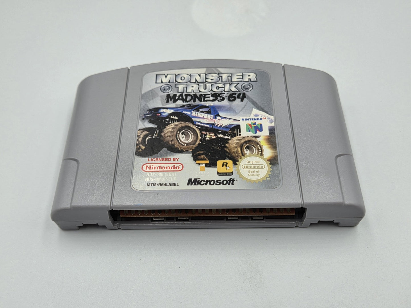 N64 Nintendo 64 Monster Truck Madness 64 mit OVP und Anleitung EUR