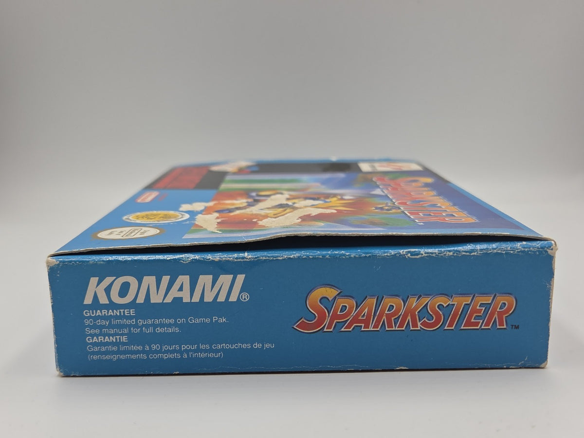 SNES Super Nintendo Spiel Sparkster mit OVP und Anleitung EUR