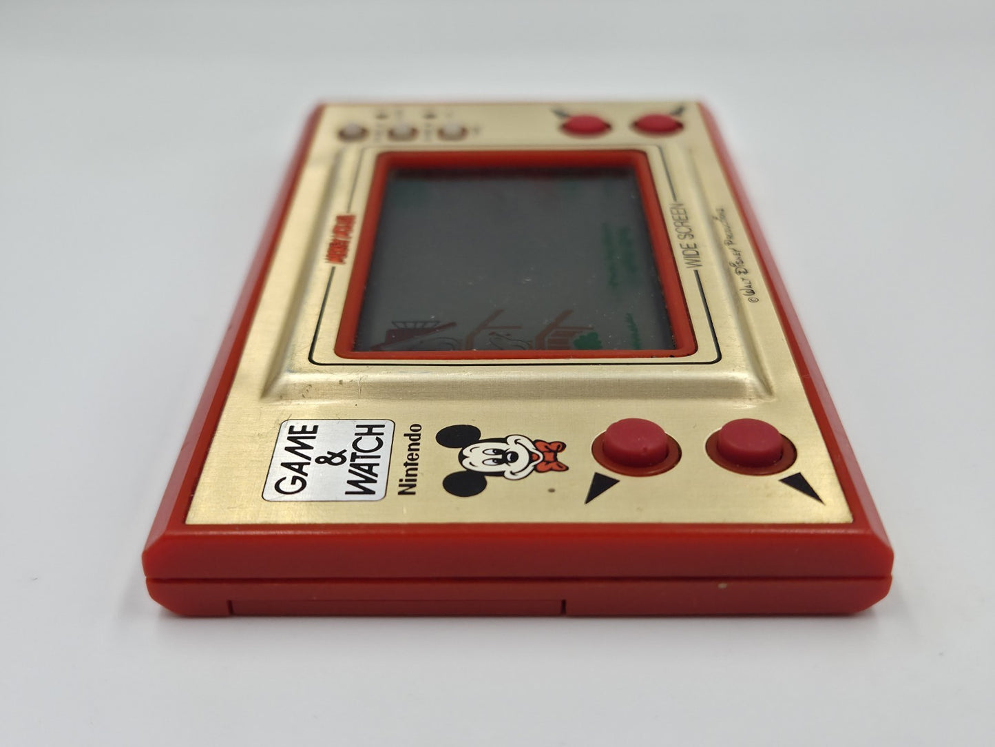 Nintendo Game & Watch Mickey Mouse Konsole Console 1981 Wide Screen