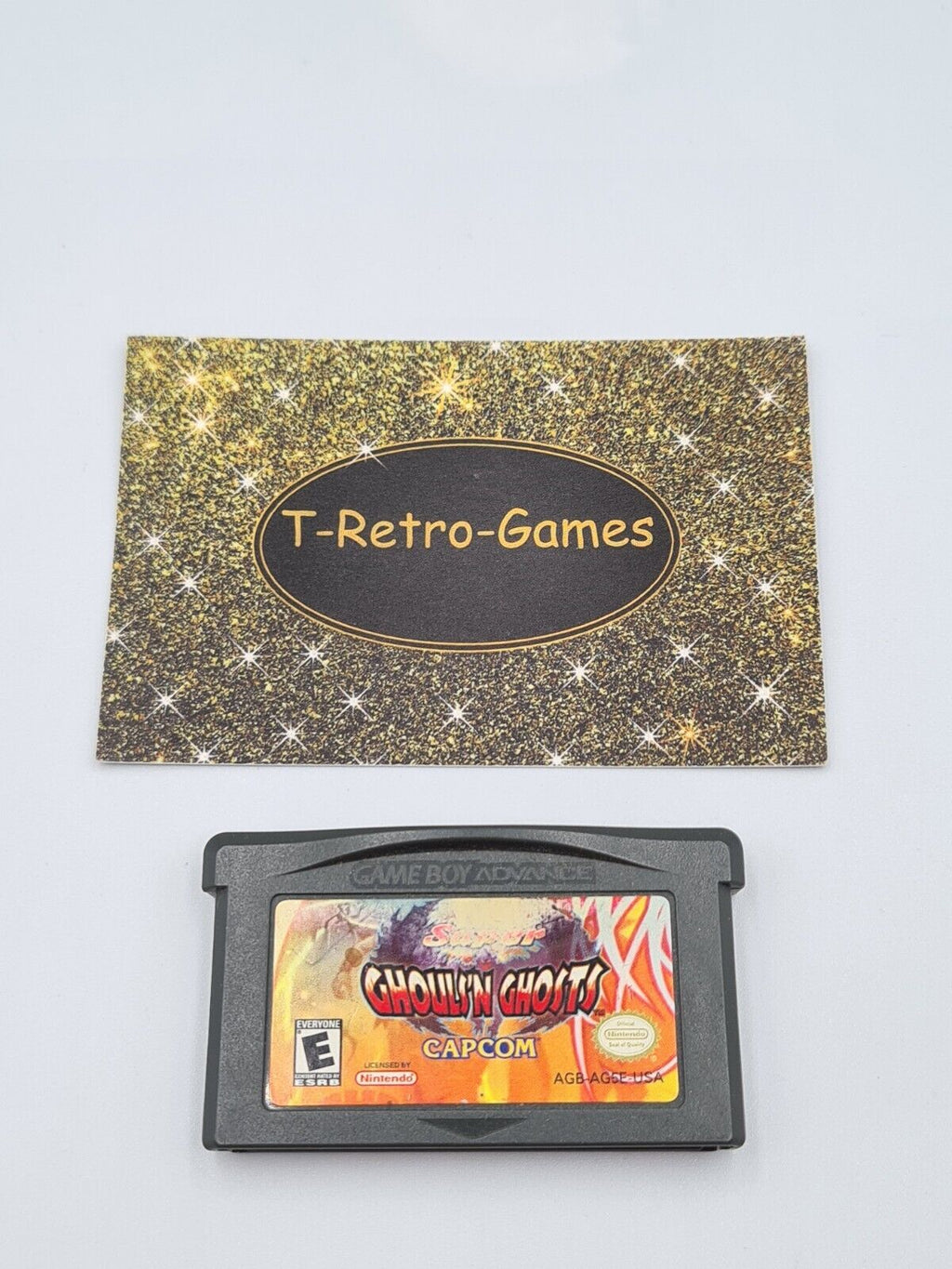 Nintendo Game Boy Advance Super Ghouls'N Ghosts Modul USA - T-Retro-Games 