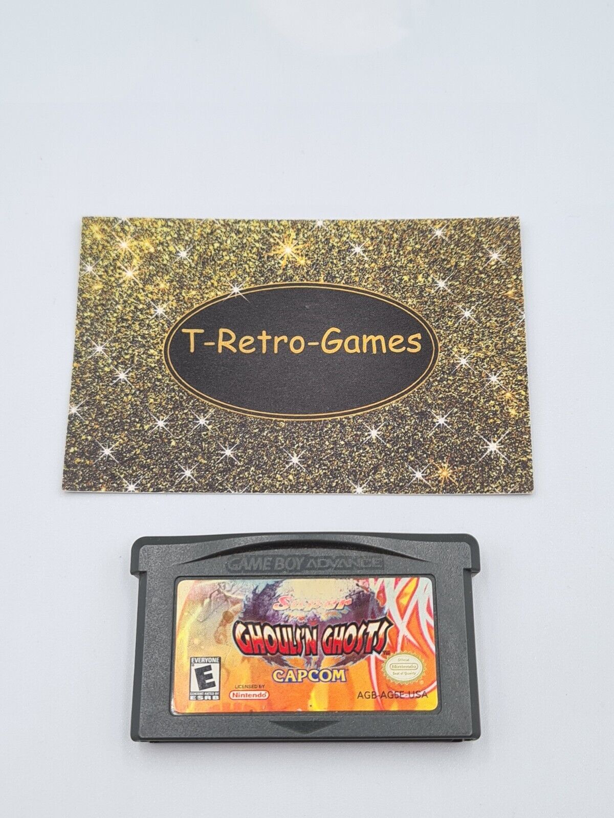 Nintendo Game Boy Advance Super Ghouls'N Ghosts Modul USA - T-Retro-Games 