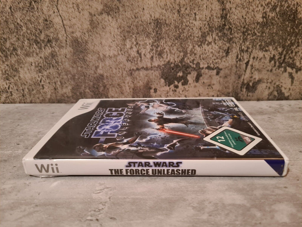 Nintendo Wii Spiel Star Wars Force Unleashed mit OVP und Anleitung NOE - T-Retro-Games 