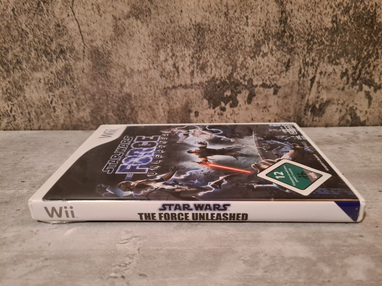 Nintendo Wii Spiel Star Wars Force Unleashed mit OVP und Anleitung NOE - T-Retro-Games 