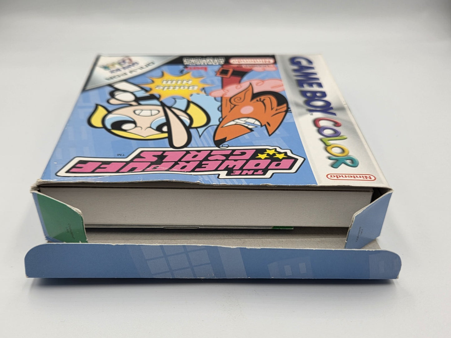 Nintendo Game Boy Color The Powerpuff Girls Battle Him mit OVP und Anleitung UKV