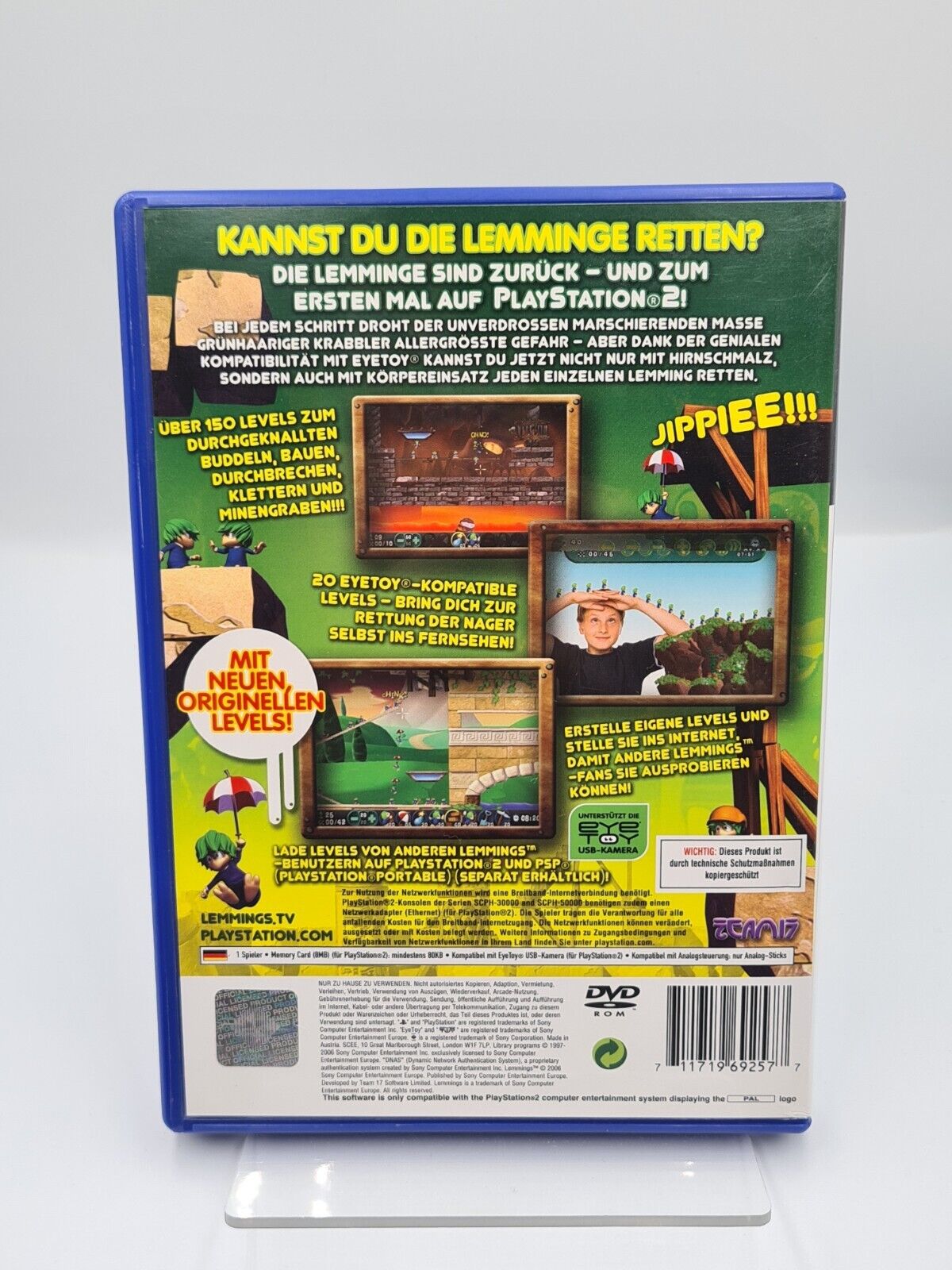 PS2 Playstation 2 Lemmings mit OVP und Anleitung Deutsch - T-Retro-Games 